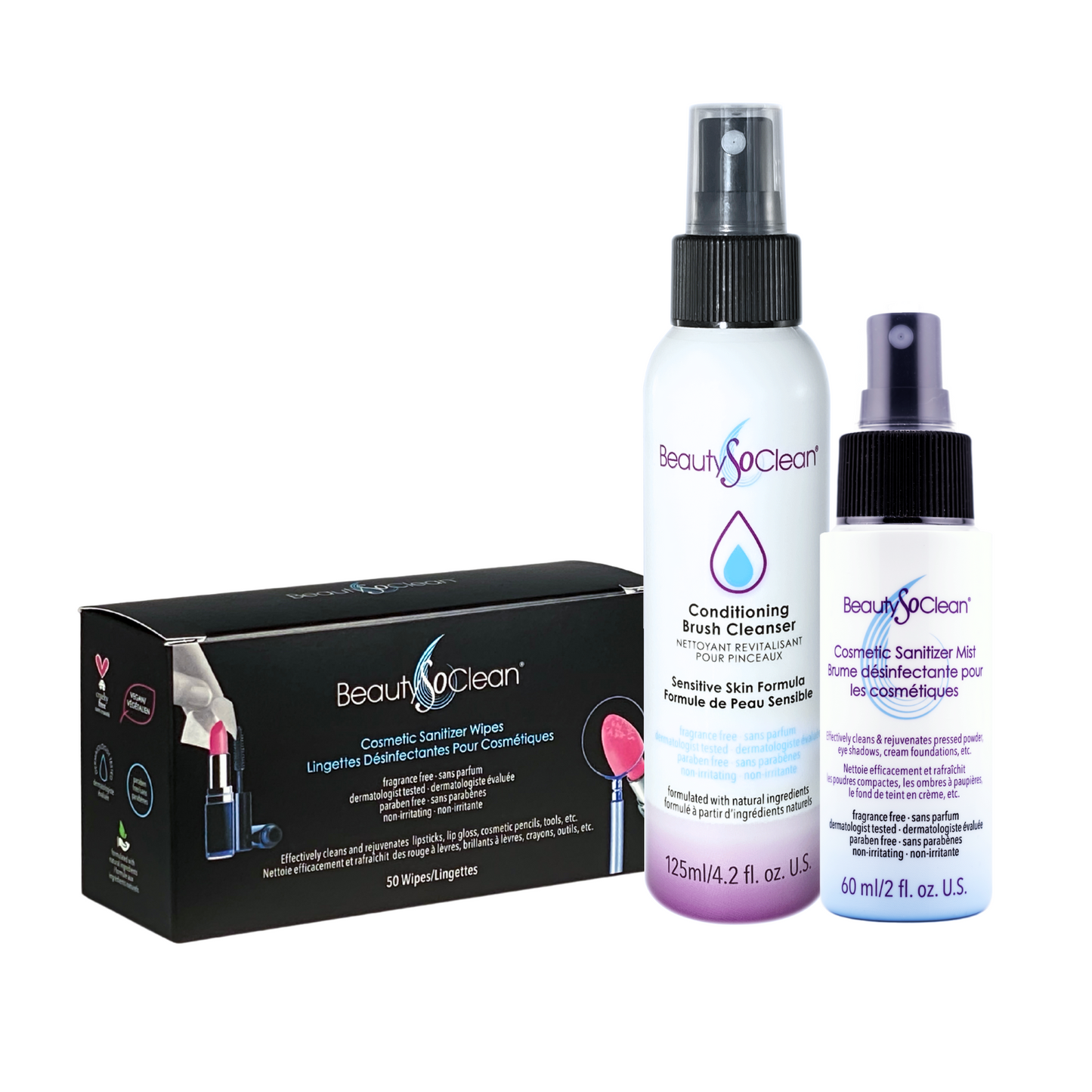 Conditioning Brush Cleanser 3 Piece Bundle